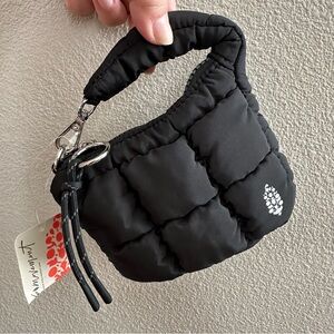 Free People Quilted Micro Pouch